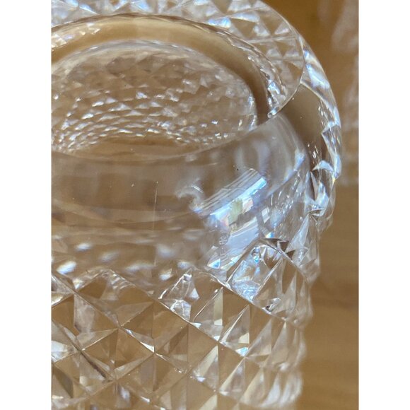 Set of 8 Vintage Waterford Alana Flat Tumblers 12 oz 4.5" H 1970s/80s Gothic Fon - Picture 10 of 13